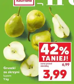 Kaufland Gruszki ze skrzyni luzem oferta
