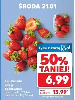Kaufland Truskawki oferta