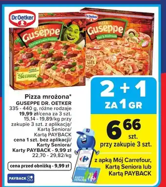 Pizza mrożona Guseppe