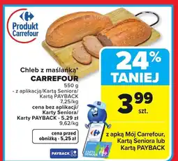 Carrefour Chleb z maślanka oferta
