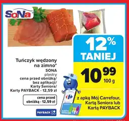 Carrefour Market Tuńczyk wędzony na zimno oferta