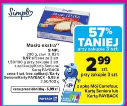 Carrefour Market Masło ekstra oferta