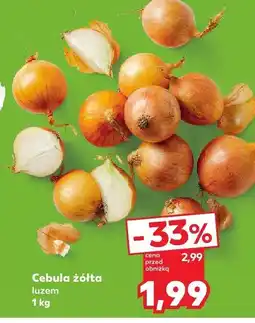 Kaufland Cebula żółta luzem oferta