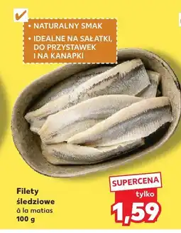 Kaufland Filety śledziowe w sosie śmietanowym oferta