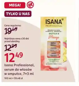 Rossmann Isana Professional serum do włosów oferta