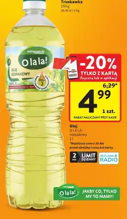 Intermarche Olej rzepakowy O LA LA! Intermarche oferta