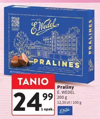 Praliny E. WEDEL, 200 g, 12,50 zł / 100 g