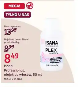 Rossmann Isana Professional olejek do włosów oferta