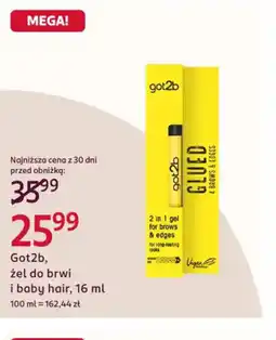 Rossmann Got2b żel do brwi oferta