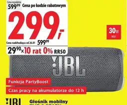 Media Expert Głośnik bezprzewodowy JBL oferta