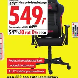 Media Expert Fotel gamingowy Mad Dog oferta