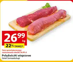 Auchan Polędwiczki wieprzowe oferta