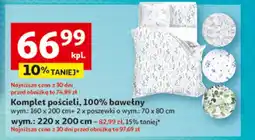 Auchan Komplet pościeli oferta