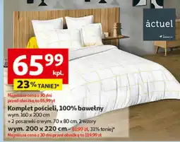 Auchan Komplet pościeli Actuel oferta