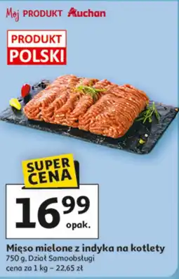 Auchan Mięso z indyka oferta