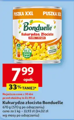 Auchan Kukurydza Bonduelle oferta