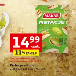 Auchan Pistacje Makar oferta
