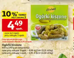 Auchan Ogórki kiszone Stefanek oferta