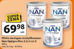 Auchan Mleko modyfikowane Nestle oferta