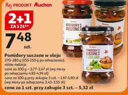 Auchan Pomidory suszone oferta