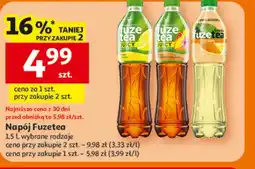 Auchan Napój Fuze tea oferta