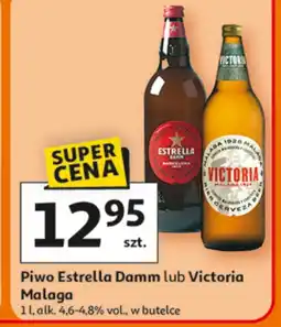 Auchan Piwo Victoria Malaga oferta