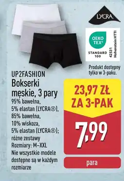 ALDI Bokserki Up2Fashion oferta