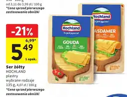 Intermarche Ser żółty SERENADA plastry Gouda oferta