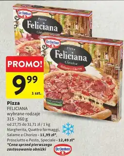 Intermarche Pizza FELICIANA wybrane rodzaje oferta