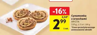 Intermarche Cynamonka z orzechami ARYZTA oferta