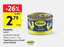Intermarche Pasztet DROP różne rodzaje oferta