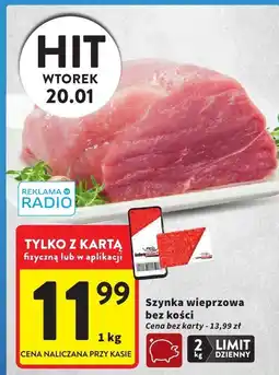 Intermarche Szynka wieprzowa bez kości oferta