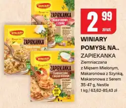 Chorten Zapiekanka Winiary Pomysł na... z Mięsem Mielonym, Makaronowa z Szynką, Makaronowa z Serem oferta