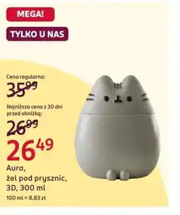 Rossmann Aura żel pod prysznic oferta