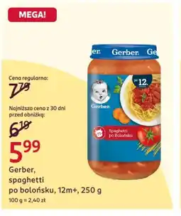 Rossmann Gerber spaghetti po bolońsku oferta
