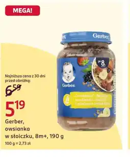 Rossmann Gerber owsianka oferta