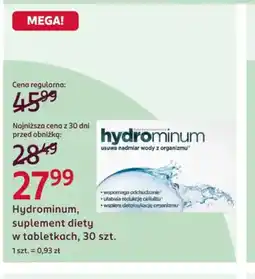 Rossmann Hydrominum suplement diety oferta