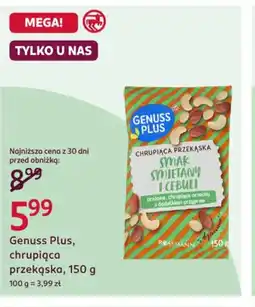 Rossmann Genuss Plus chrupiąca przekąska oferta