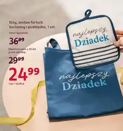 Rossmann Eloy zestaw fartuch i podkładka oferta