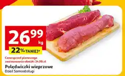 Auchan Polędwiczki wieprzowe Dział Samoobsługi oferta