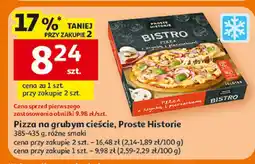 Auchan Pizza na grubym cieście, Proste Historie oferta