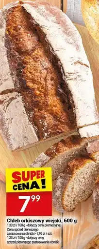 Twój Market Chleb orkiszowy wiejski oferta