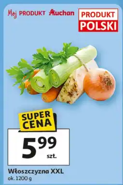 Auchan Warzywa Włoszczyzna XXL oferta