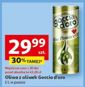 Auchan Oliwa z oliwek Goccia d'oro oferta
