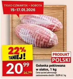 Twój Market Golonka peklowana w siatce oferta