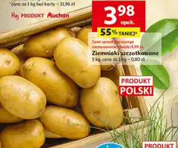 Auchan Ziemniaki szczotkowane oferta