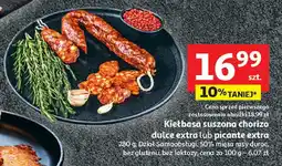 Auchan Kiełbasa suszona chorizo dulce extra lub picante extra oferta