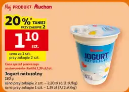 Auchan Jogurt naturalny Auchan oferta