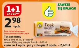 Auchan Tost pszenny oferta
