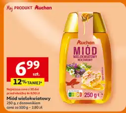 Auchan Miód wielokwiatowy Huzar oferta